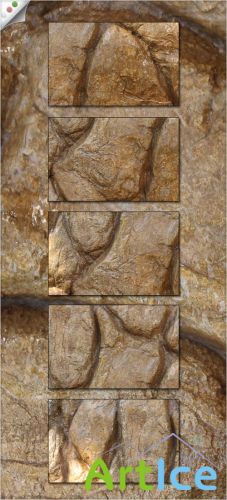 Wet Rock Textures Pack