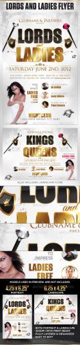 GraphicRiver - Lords And Ladies Flyer Template 2311950