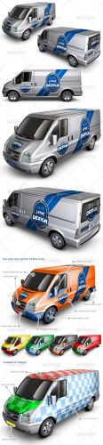 GraphicRiver - Van Car Mock Up 2003023 GraphicRiver - Van Car Mock Up 2003023
