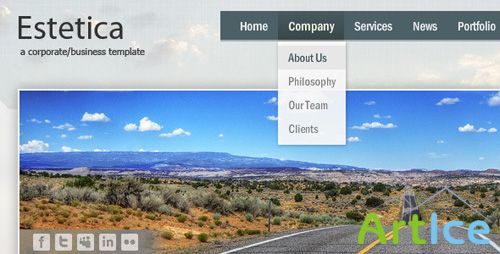 Activeden - Estetica XML Business Website Template - Rip