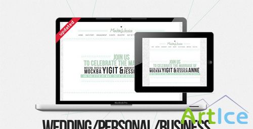 ThemeForest - MJ: Personal/Business/Wedding - RiP
