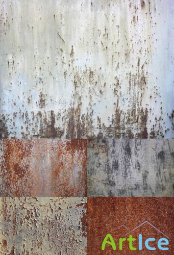 Rotten Rusty Textures Set
