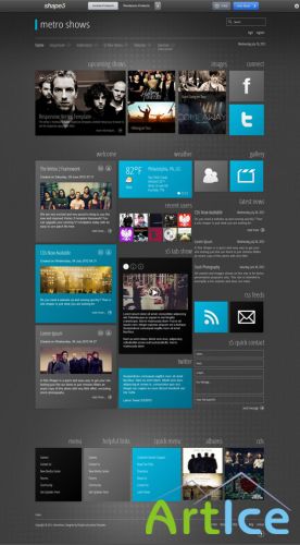 Shape5 - Metro Shows for Joomla 2.5