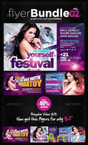 GraphicRiver - Flyer Bundle Vol. 2 - 2672742