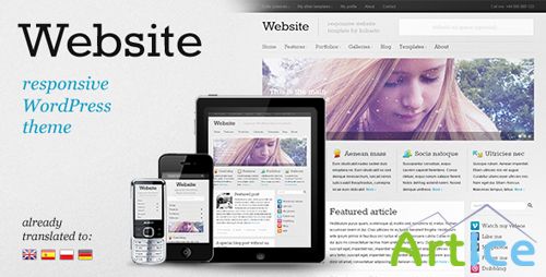 ThemeForest - Website - Responsive Premium WordPress Theme - V1.5.1
