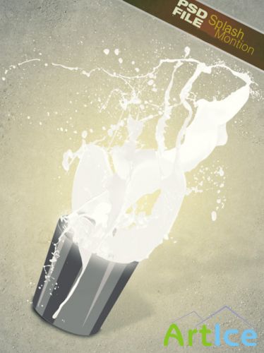 Psd Splash Montion