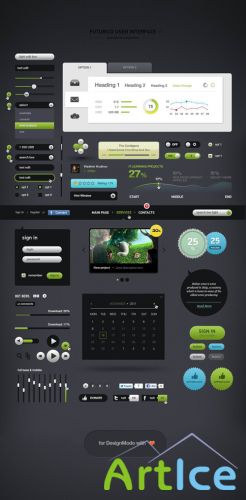 User interface Psd
