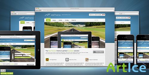 ThemeForest - 456Theme Premium Responsive Site Template - RIP