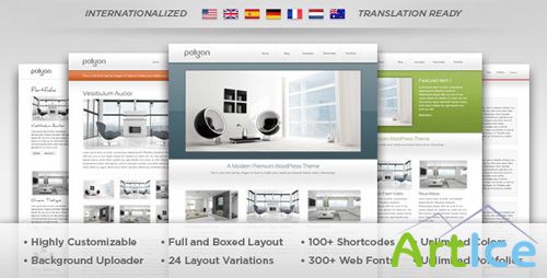 ThemeForest - Polyon v1.4 - Futuristic WordPress Theme (Update)