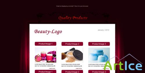 ThemeForest - BEAUTY - Email Template - 6 Layouts