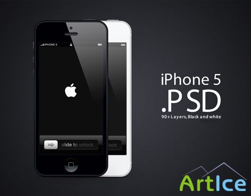 iPhone-5 Black and White