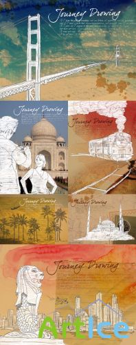 Collection Travel Sources PSD # 4