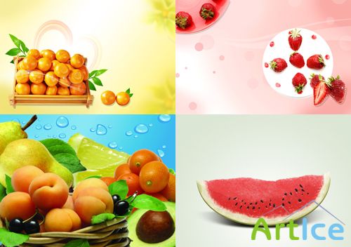 Fruit Pack for Photoshop # 2
