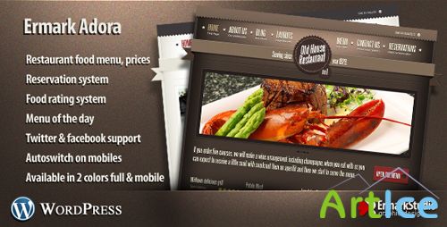 ThemeForest - Ermark Adora Wordpress v1.0.8