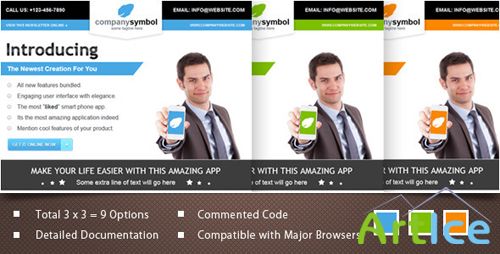 ThemeForest - Saptarang Email Newsletter Template