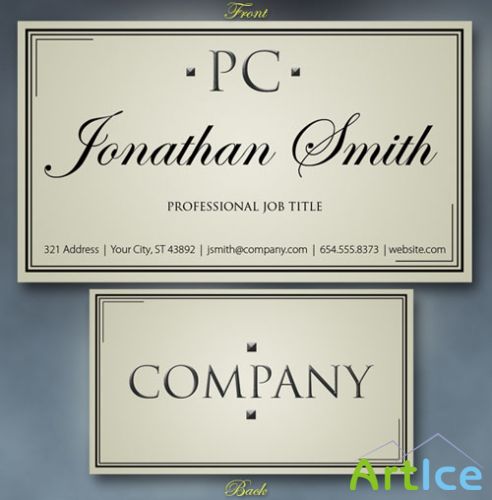 PSD Template - Business Card v4