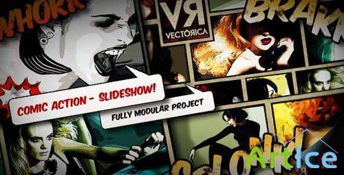 Comic Action - Slideshow - Projects for After Effects (Videohive)