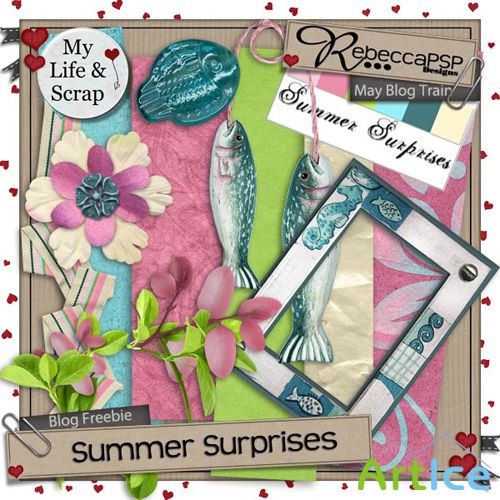 Scrap Set -  Summer Surprises