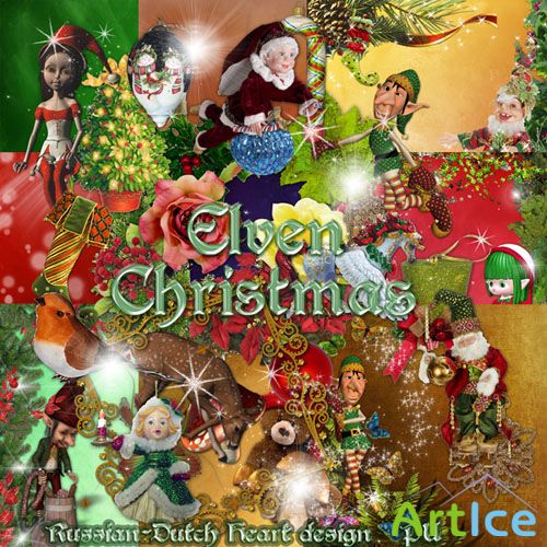 Scrap Set -  Elven Christmas