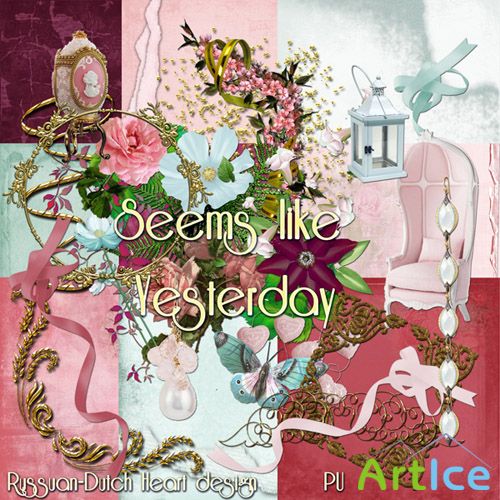 Scrap Set - Seems like Yesterday