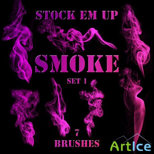 Smoke Photoshop Brushes Set #1