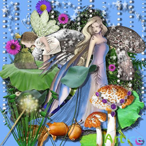 Scrap Set - Fairy land