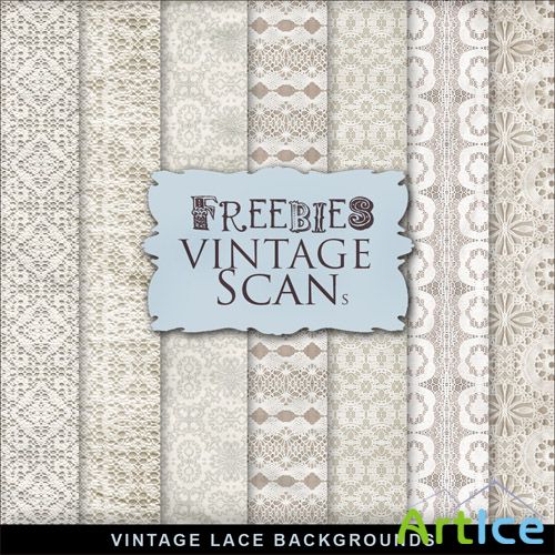 Textures - Vintage Style Lace Backgorunds