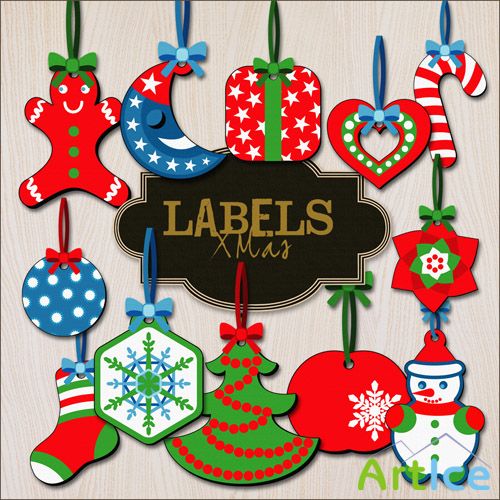 Scrap-kit - Xmas Labels