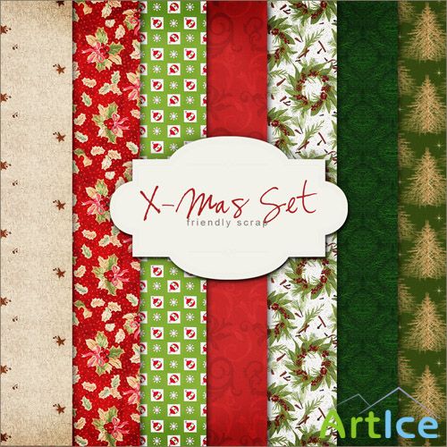 Textures - Xmas Backgrounds