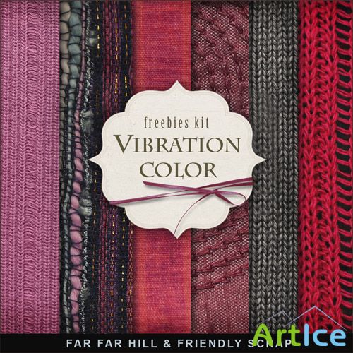 Textures - Vibration Color - Fabric Backgrounds