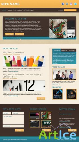 Website PSD Template