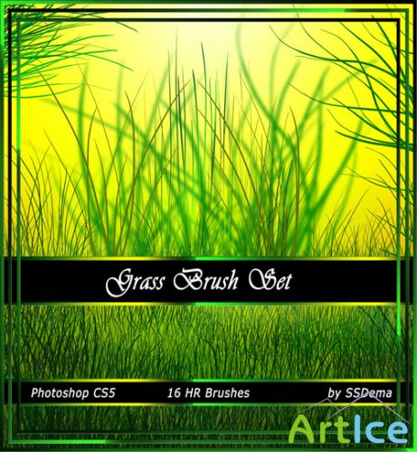 Grass Photoshop Brushes