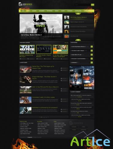 LeoTheme - Leo Game Template For Joomla 2.5