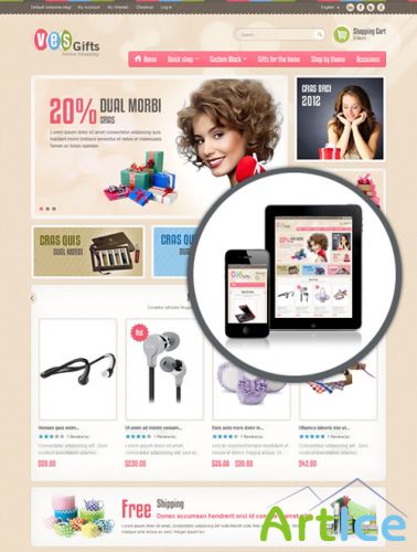 LeoTheme - Leo Gift Template For Joomla 2.5