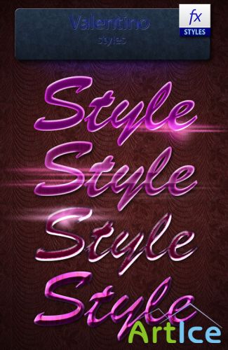 Valentin Photoshop Styles