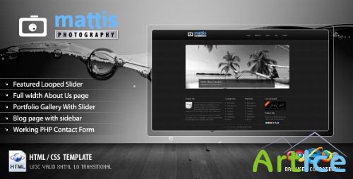 ThemeForest - Mattis - Photography HTML/CSS Template