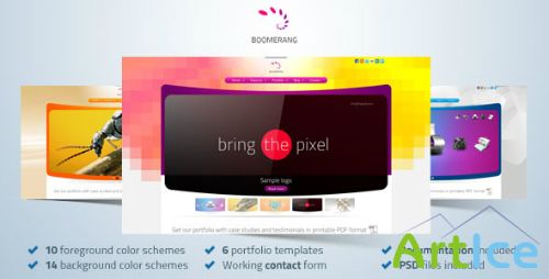 ThemeForest - Boomerang - Creative HTML Template - FULL