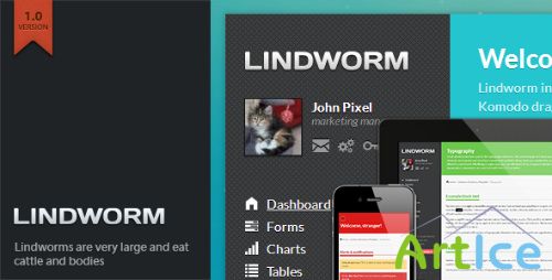 ThemeForest - Lindworm - Responsive Admin Template