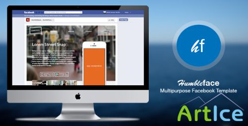 ThemeForest - HumbleFace - Multipurpose Facebook Template