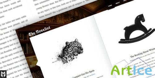 ThemeForest - The Novelist v1.2.0: Responsive WP Theme for Writers