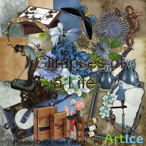 Scrap Set - Glimpses of a Life
