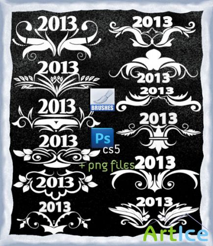 2013 Text Files Photoshop Brushes