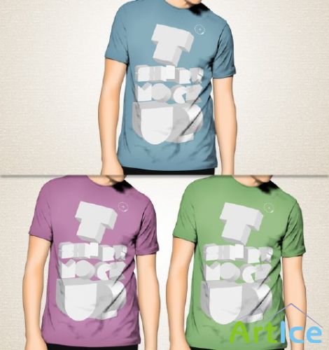Tshirt Mockup PSD Template