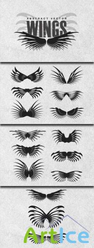 WeGraphics - Abstract Vector Wings