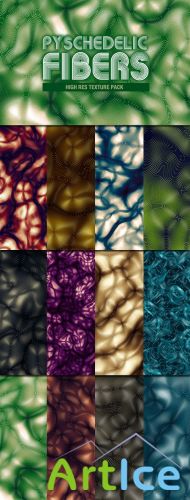 WeGraphics - Psychedelic Fibers  Texture Pack