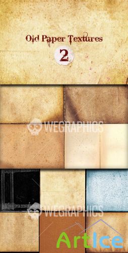 WeGraphics - Old Paper Textures Vol 2