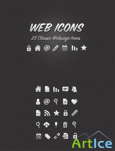 WeGraphics - Classic Web Icons Vol 1