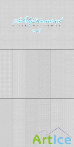 WeGraphics - Subtly Distressed Pixel Patterns Vol 2