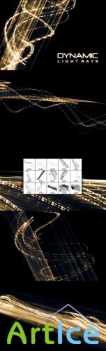 WeGraphics - Dynamic Light Wave Brush Set