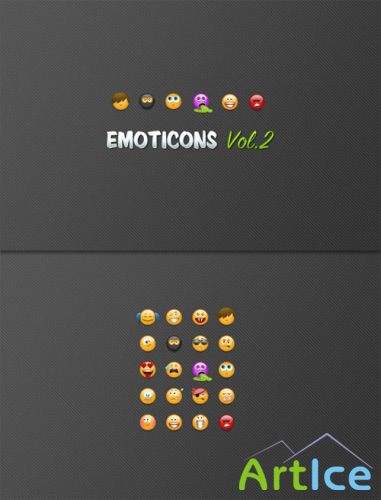 WeGraphics - Emoticons Vol 2